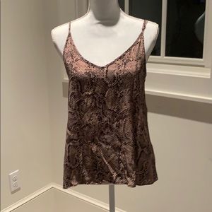 Snake Skin Pattern Tank top
